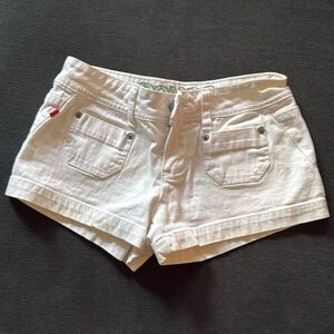 Juniors white shorts